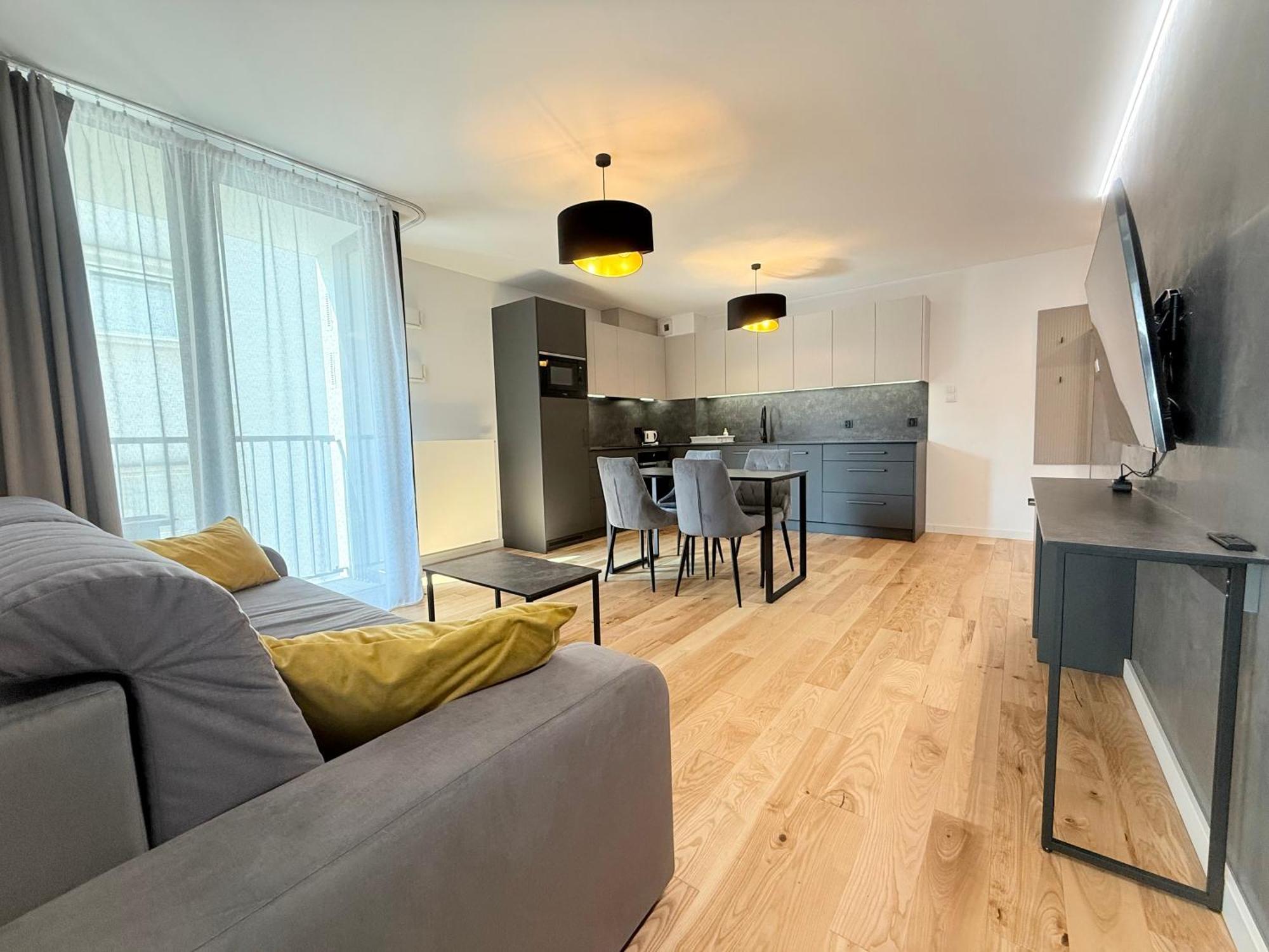 Vistula Avenue Apartment Free Parking, Swimming Pool, Sauna & Gym Краків Екстер'єр фото